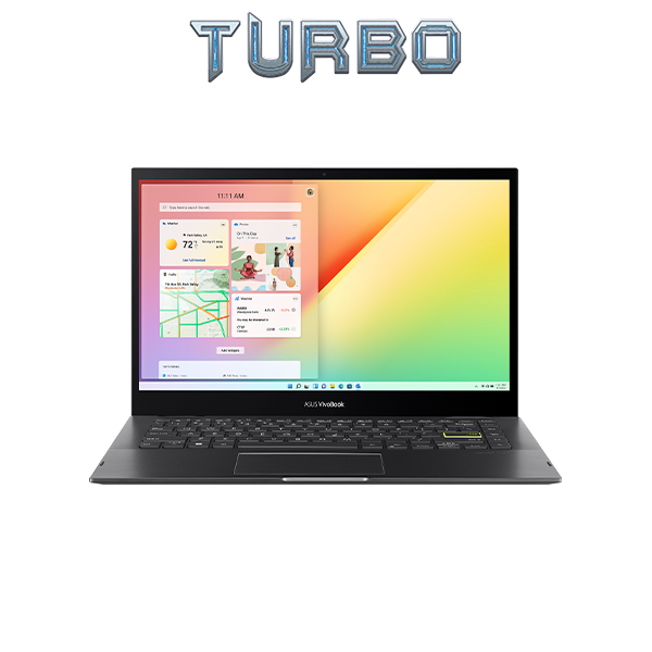 Laptop ASUS Vivo Book TP470EA-EC003W  ,Intel Core I3-1115G4 ,RAM-4G ,SSD-256GB , VGA INTEL UHD ,14" FHD TOUCH SCREEN, WINDOWS 11 PEN+MOUSE 