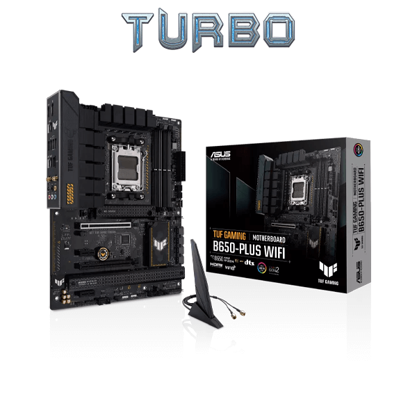 ASUS TUF B650 PLUS WIFI DDR5 AM5, PCIe 5.0 M.2 ATX Motherboard 