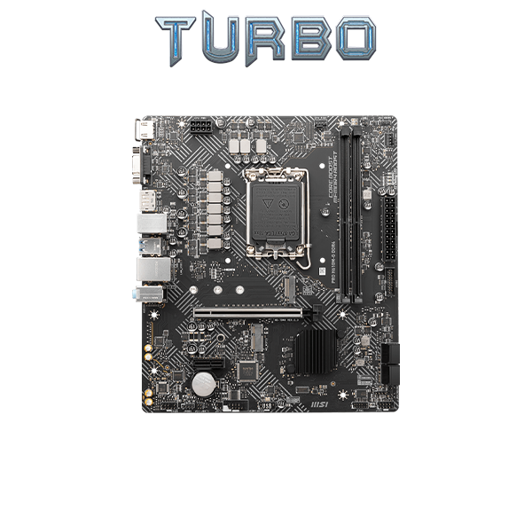 MSI PRO H610M-G DDR4 Motherboard M-ATX - Intel 12th 