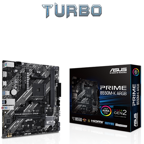 ASUS Prime B550 K ARGB MOTHERBOARD