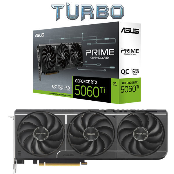 ASUS Prime GeForce RTX™ 5060Ti 16GB GDDR7 OC Edition