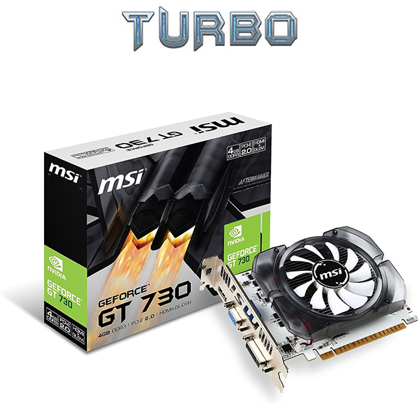 MSI GEFORCE GT 730 4GB DDR3 