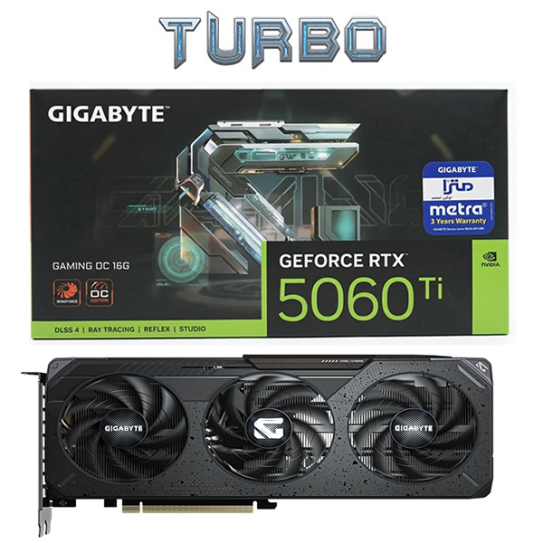 GIGABYTE RTX 5060Ti GAMING OC 16GB 
