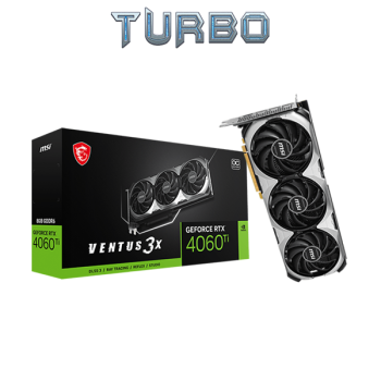 MSI GAMING GeForce NVIDIA RTX 4060 Ti 8G OC GDDR6 VENTUS X3