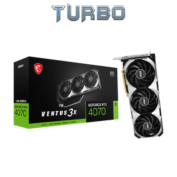 MSI GAMING GeForce NVIDIA RTX 4070 12G OC GDDR6X VENTUS X3