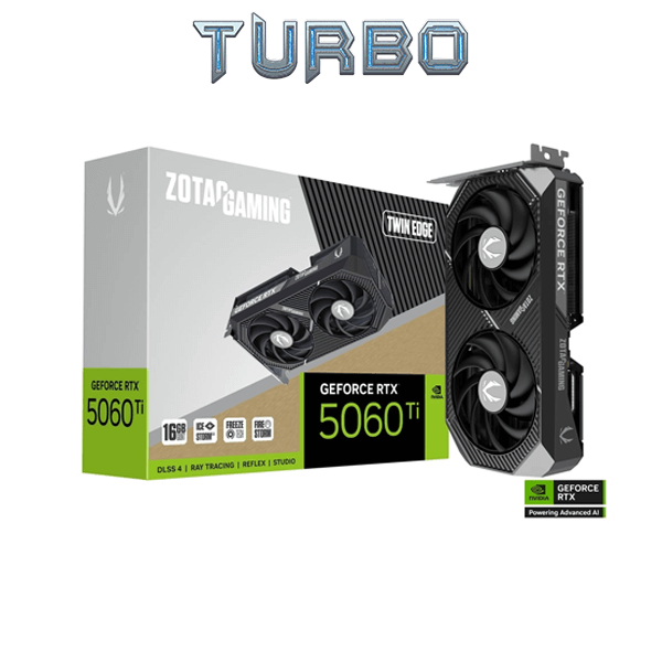 ZOTAC GAMING GeForce RTX 5060ti 16G GDDR7 Twin Edge  