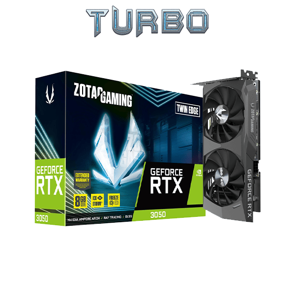 ZOTAC GAMING GeForce RTX 3050 8G GDDR6 Twin Edge 