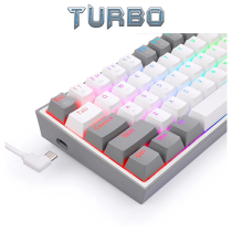 Redragon FIZZ K617-RGB Red Switch Gaming Mechanical Keyboard