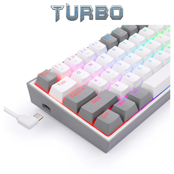 Redragon FIZZ K617-RGB Red Switch Gaming Mechanical Keyboard