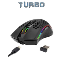 Redragon M808-KS STORM PRO Wireless Rechargeable Gaming Mouse