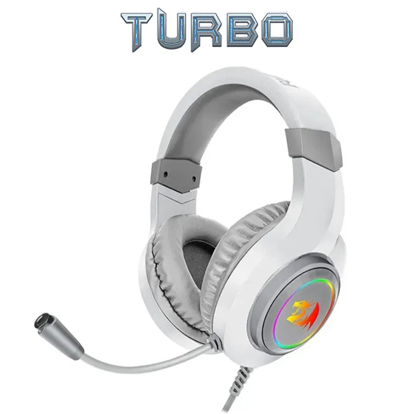 Redragon Hylas H260 RGB Wired Gaming Headset White 