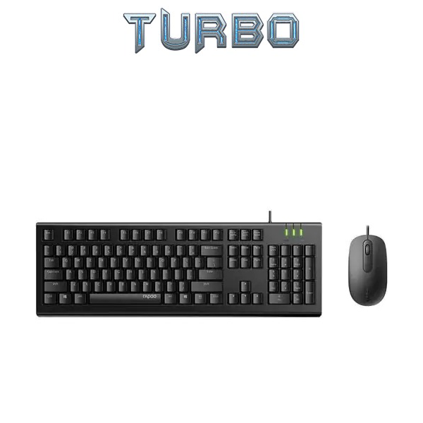 Rapoo X120PRO wired keyboard and mouse 