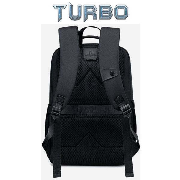 Arctic Hunter B00670 Black Laptop Backpack 