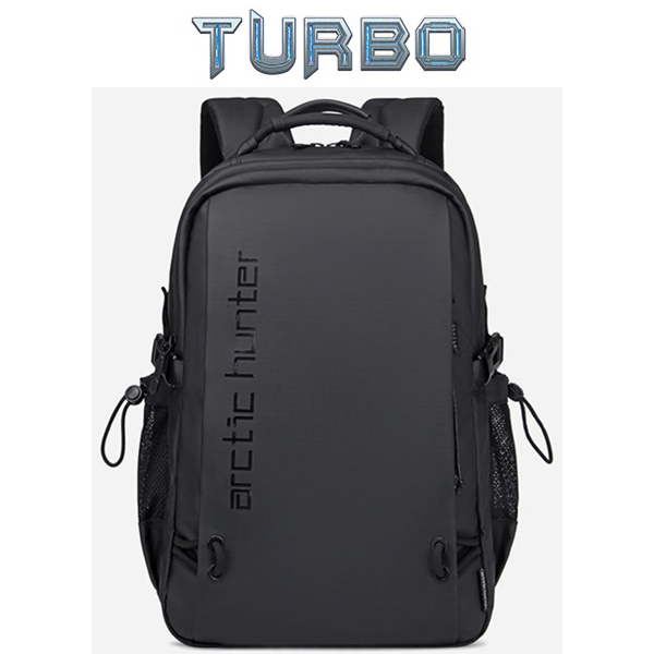 Arctic Hunter B00530 Black Laptop Backpack