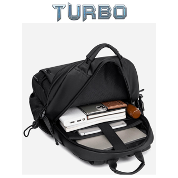 Arctic Hunter B00530 Black Laptop Backpack