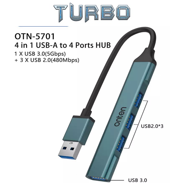 Onten OTN-5701 USB 3.0/2.0 HUB 
