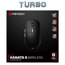 Fantech KANATA S WG9S Wireless Rechargeable Dual Mode Gaming Mouse black