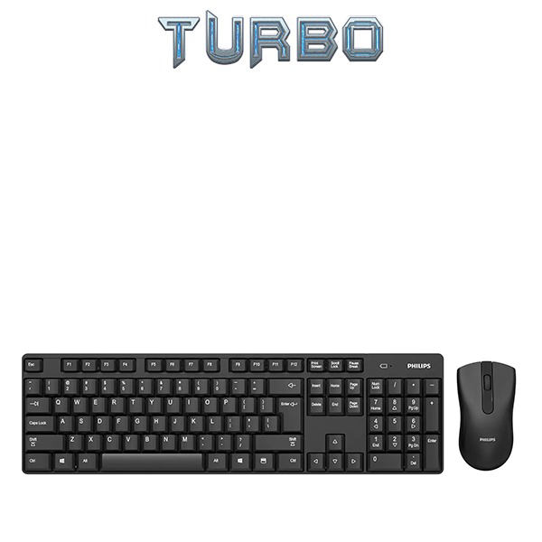 Philips C501 Wireleas keyboard and mouse combo