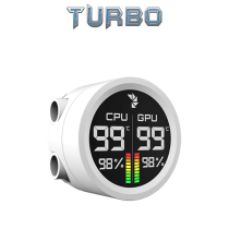 Aerocool Abyss L360r Digi Liquid CPU Cooler argb white