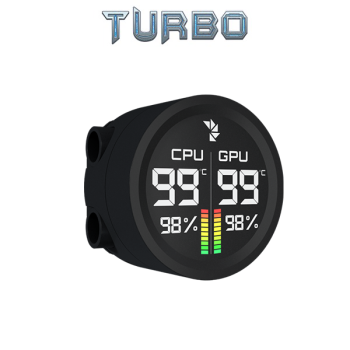 Aerocool Abyss L240r Digi Liquid CPU Cooler argb black