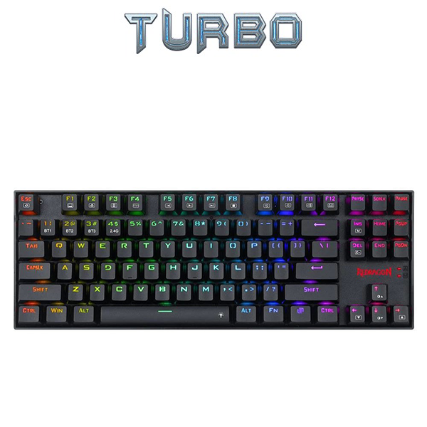 Redragon Kumara K552P-KBS Blue Switch RGB wireless Mechanical Gaming Keyboard