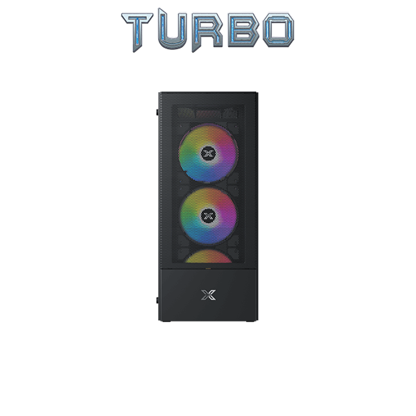 Case Xigmatek Hero II Air Gaming MID Tower 4xFan RGB + 500W 80+
