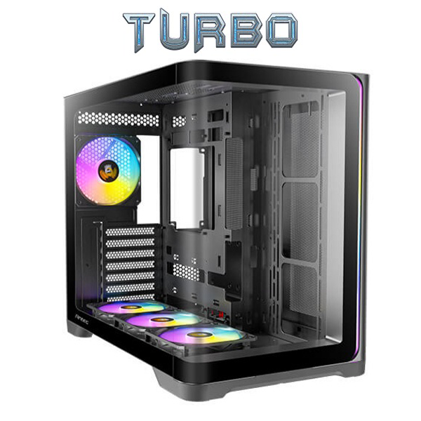 Antec c5 Curved 4 Fan ARGB Black Case 