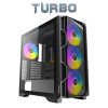 Antec AX1000 Lite 4 Fan ARGB with PSU antec 750W 80plus Bronze Case