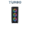 Case Xigmatek Master X Gaming MID Tower 4xFan RGB + 600 W 80+