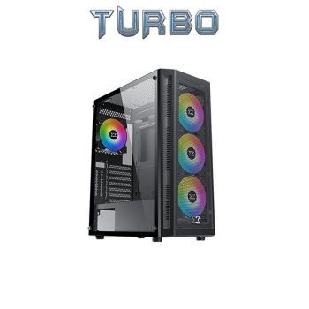 Case Xigmatek Master X Gaming MID Tower 4xFan RGB + 600 W 80+