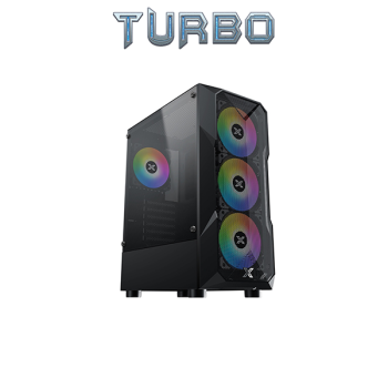 Case Xigmatek Moon Knight Gaming MID Tower 4xFan RGB + 500W 80+