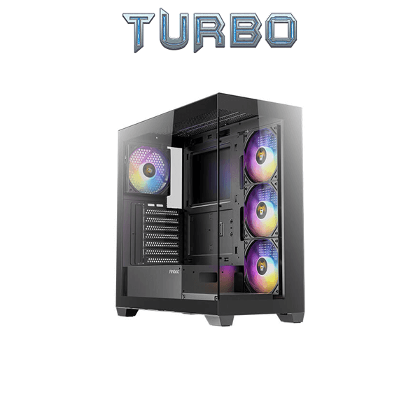 Case Gaming Antec CX300 ARGB Black + Antec Atom Power Supply 650W  