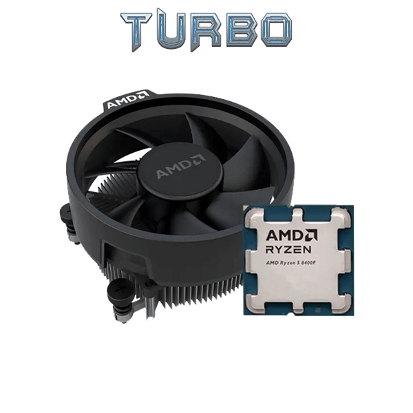 AMD Processor Ryzen 5 8400F 6-Core up to 4.7 GHz Socket AM5 65W