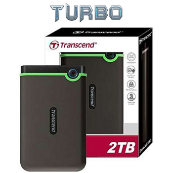 Transcend StoreJet 2TB 25m3 Anti Shock Protection usb3.1