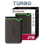 Transcend StoreJet 2TB 25m3 Anti Shock Protection usb3.1