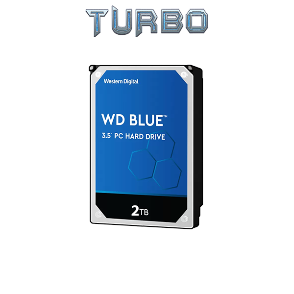 WD Blue 2TB SATA 6 Gb s 5400RPM 256MB Cache 3.5 Inch Desktop Hard Drive