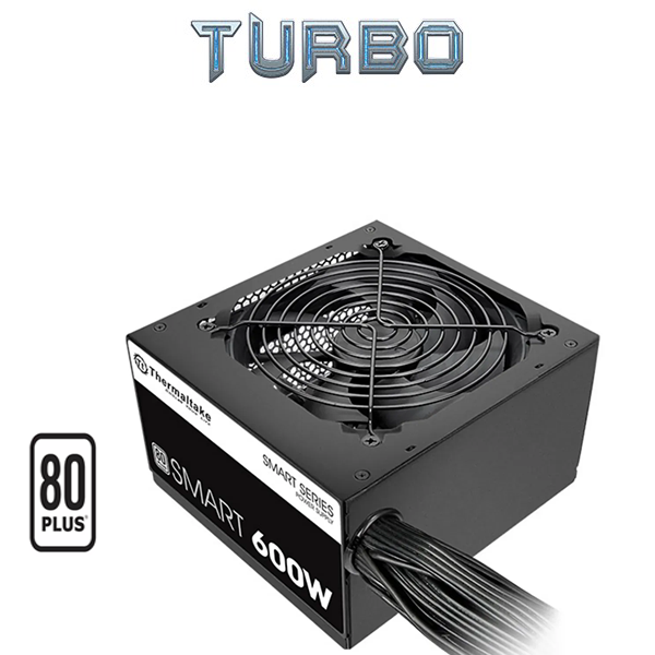 Thermaltake smart 600w 80plus white tray Power Supply