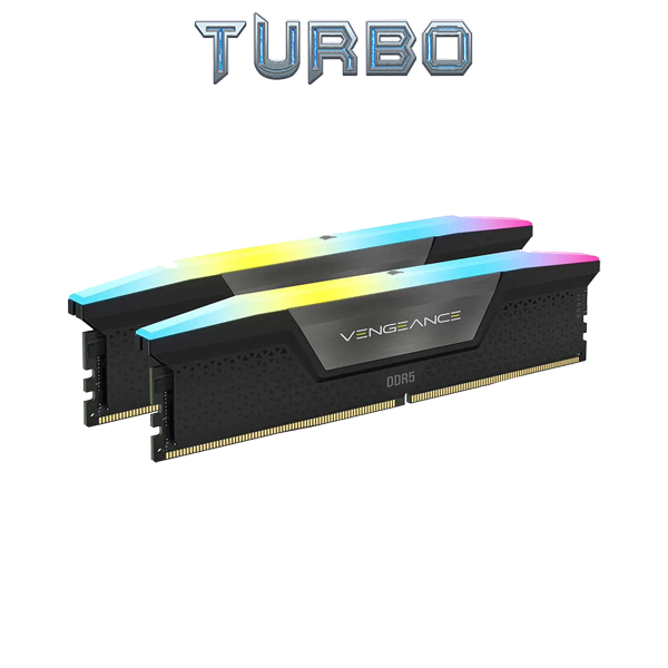CORSAIR VENGEANCE 32GB (2x16GB) DDR5 5200MHZ CL40 RGB DESKTOP 