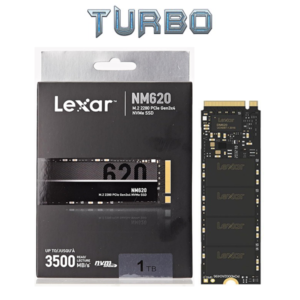 LEXAR NM620 1TB M.2 NVMe PCIe Ssd GEN3