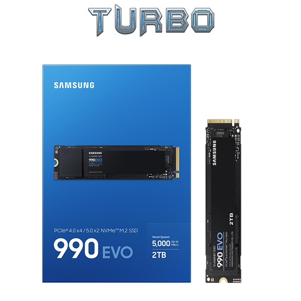 Samsung 990 EVO 2TB SSD M.2 NVMe PCIe 4.0 x4 