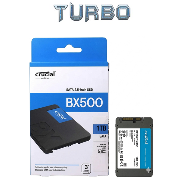Crucial BX500 1TB SATA 2.5 inch SSD 