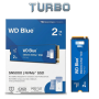 WD BLUE SN5000 2TB M.2 NVMe PCIe SSD